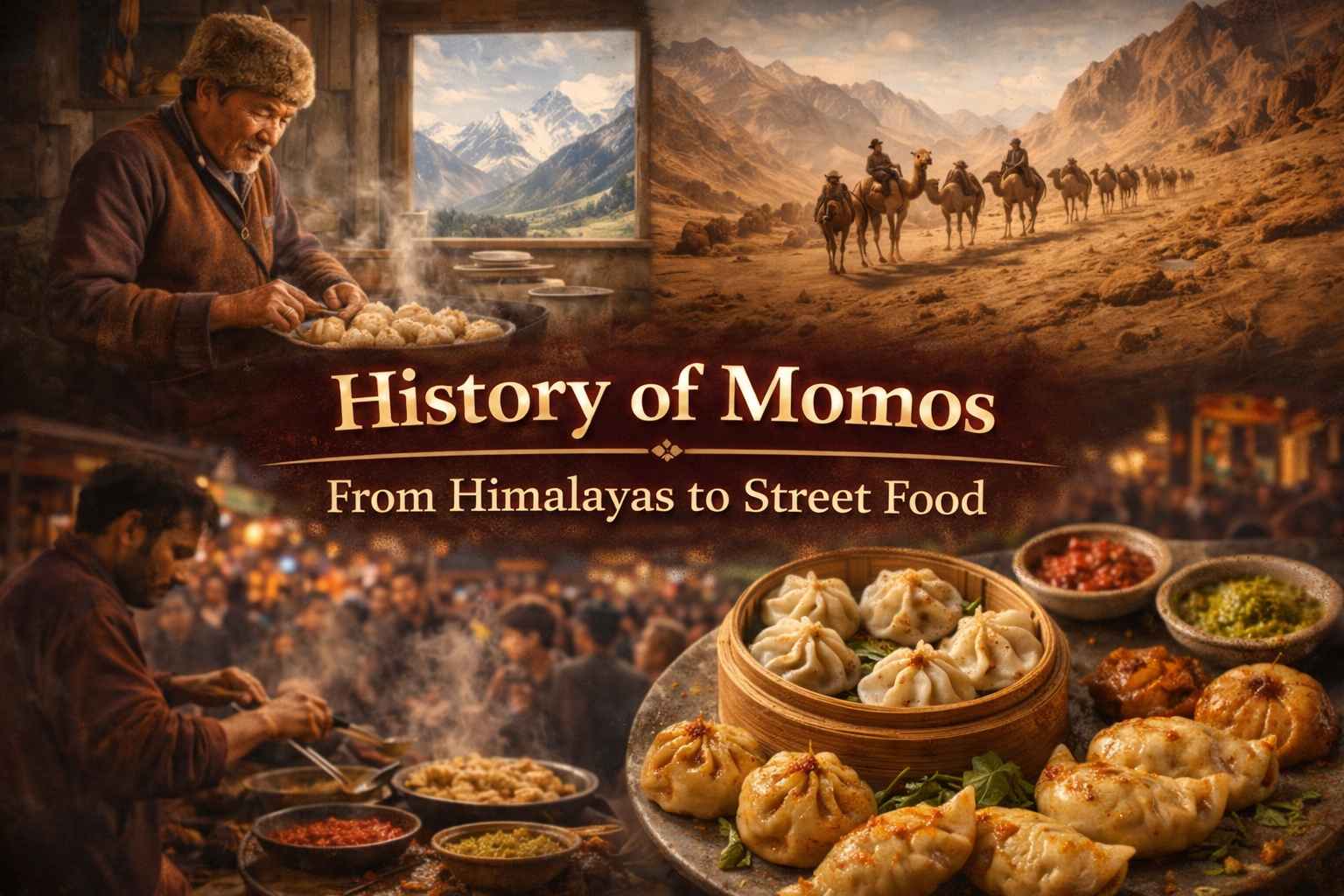 History of Momos – from Himalayan mountain kitchens to Indian street food stalls